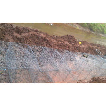 Rock Cage Retaining Wand Textur / Gabion / Reno Matratzen